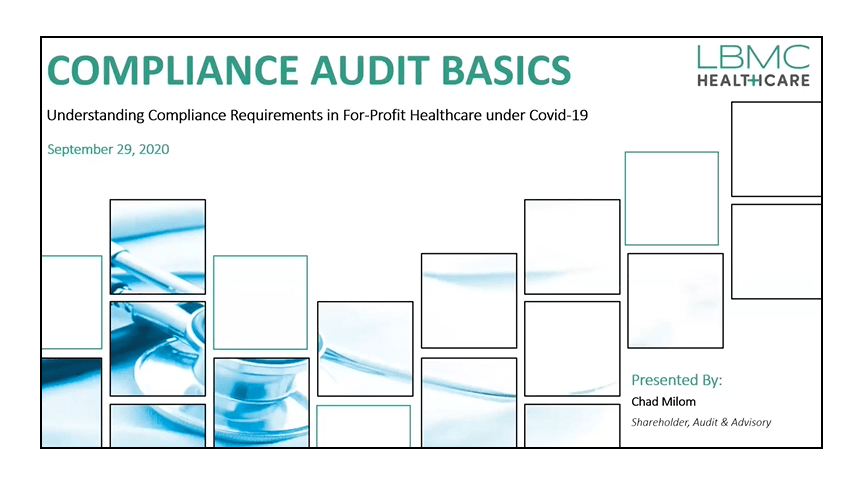 Single Audit Requirement: Compliance Audit Basics | LBMC