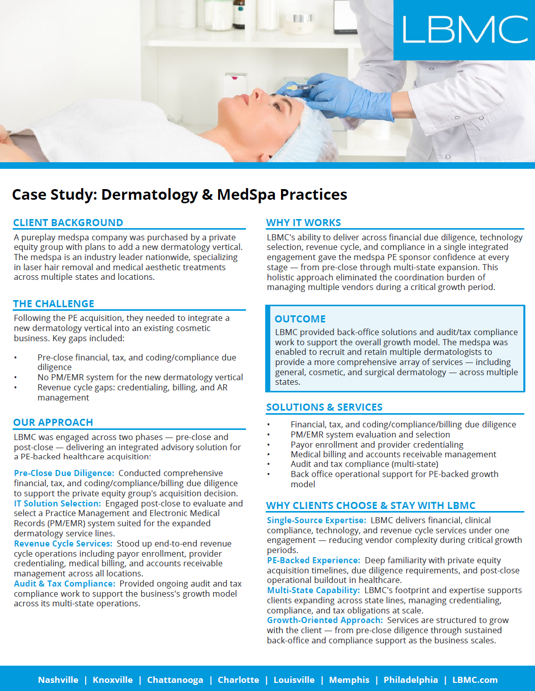 LBMC MedSpa Case Study